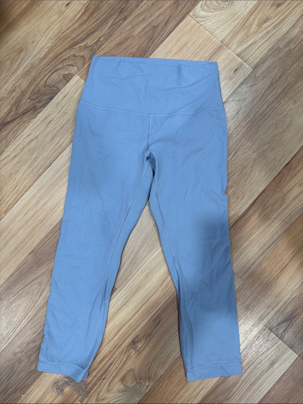 lululemon athletica High-Rise Cropped Leggings in Slate Blue